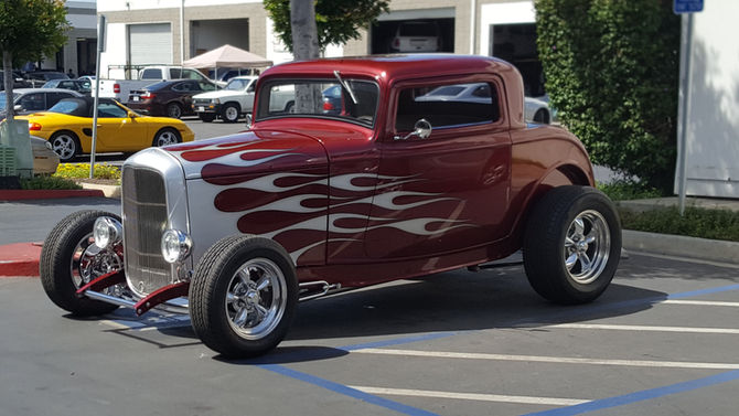 Bob brought in his Hot Rod for some repairs!
