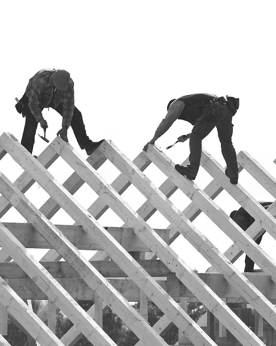 Roof Construction Scene