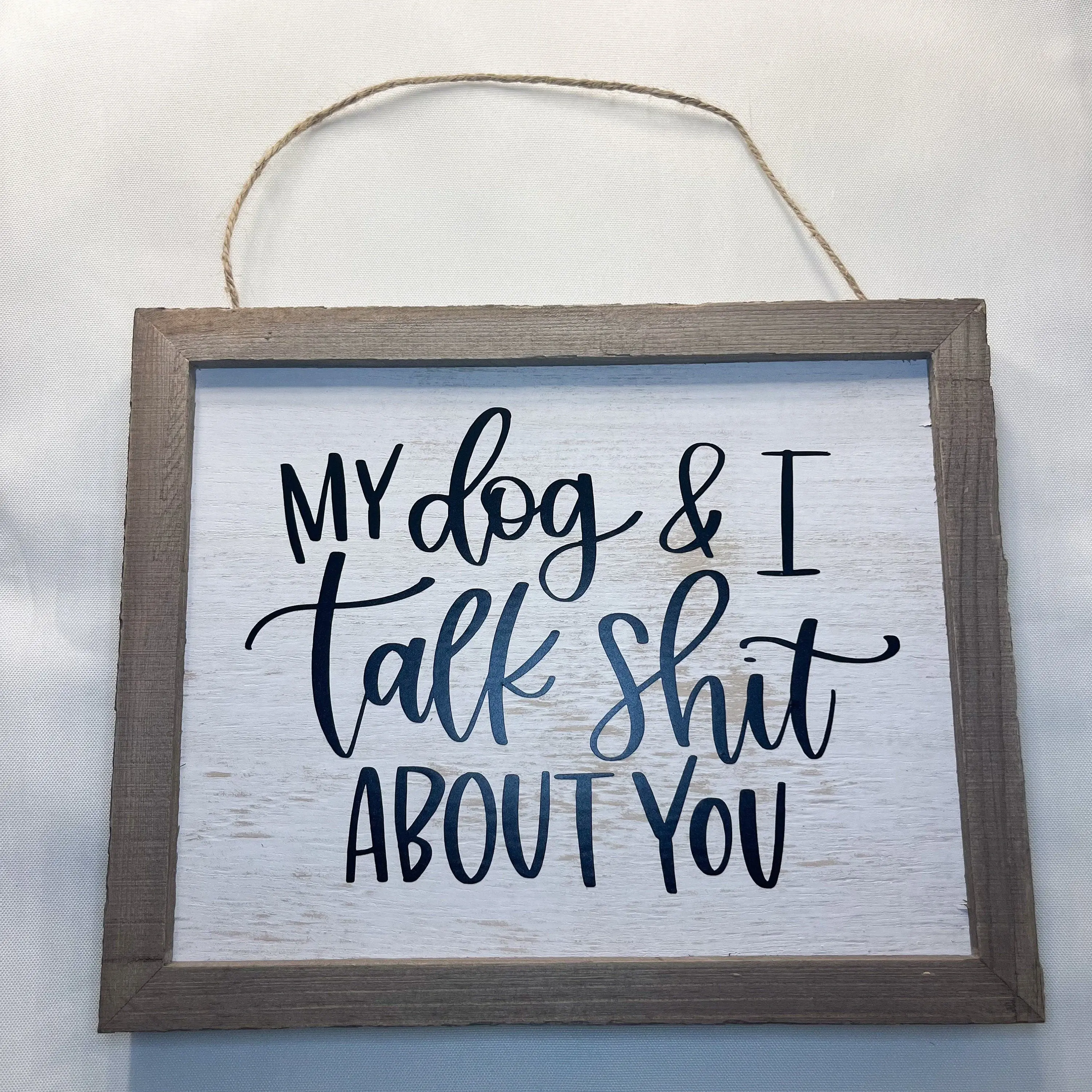 Talk Shit Sign