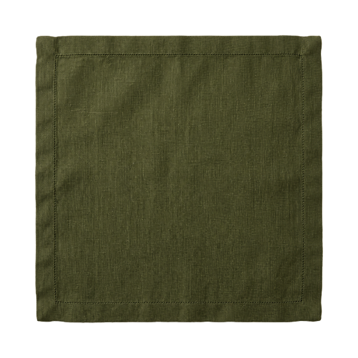The Heirloom Linen Napkin - Olive Green