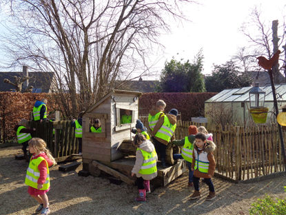 Kleuterklas van Edugo Meerhout op bezoek