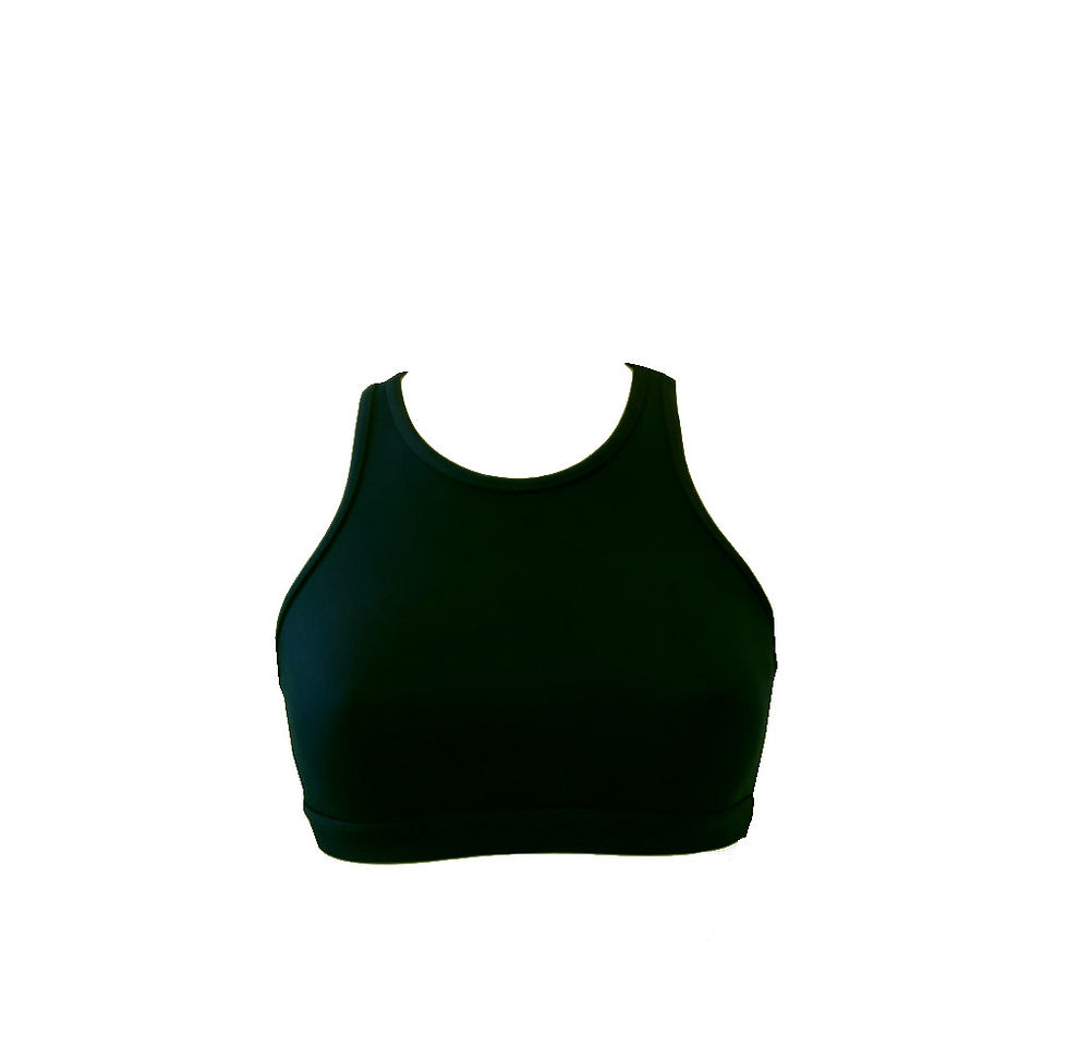 Thumbnail: Bra top de danse - Capezio - coloris vert