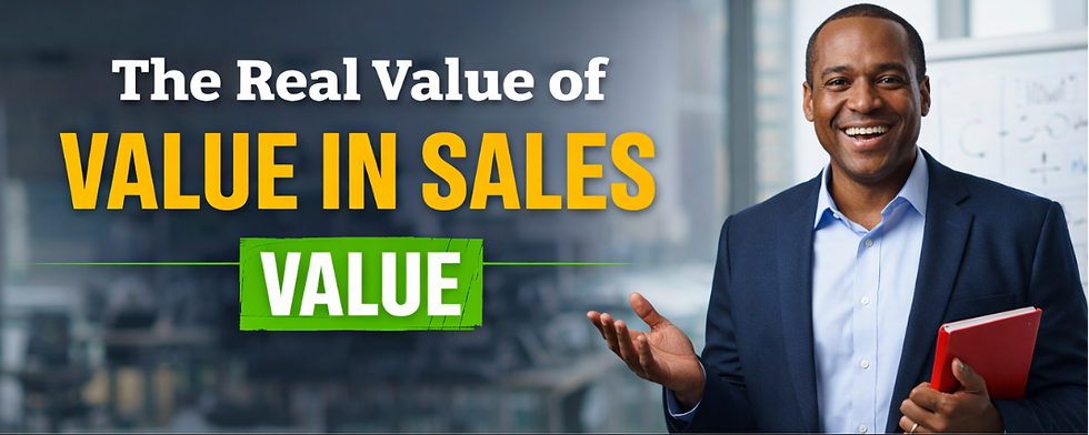 The Real Value of Value in Sales