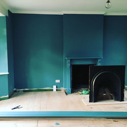 Work in Progress - Teal Walls