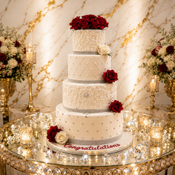 Wedding cake The cake Factory Lakeview Bakery (64)