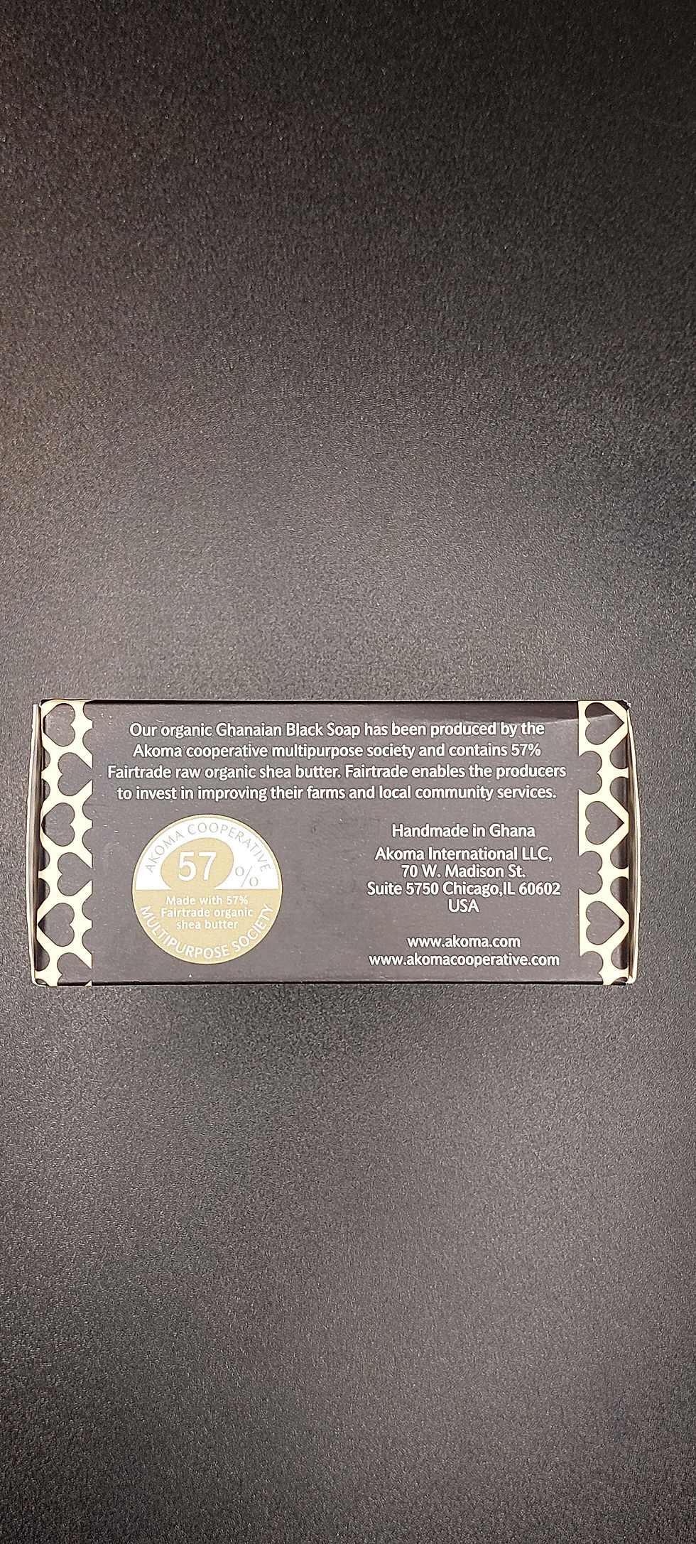 Thumbnail: Akoma Original Ghanaian Black Soap Infused with Wet Milled Virgin Coconut Oil