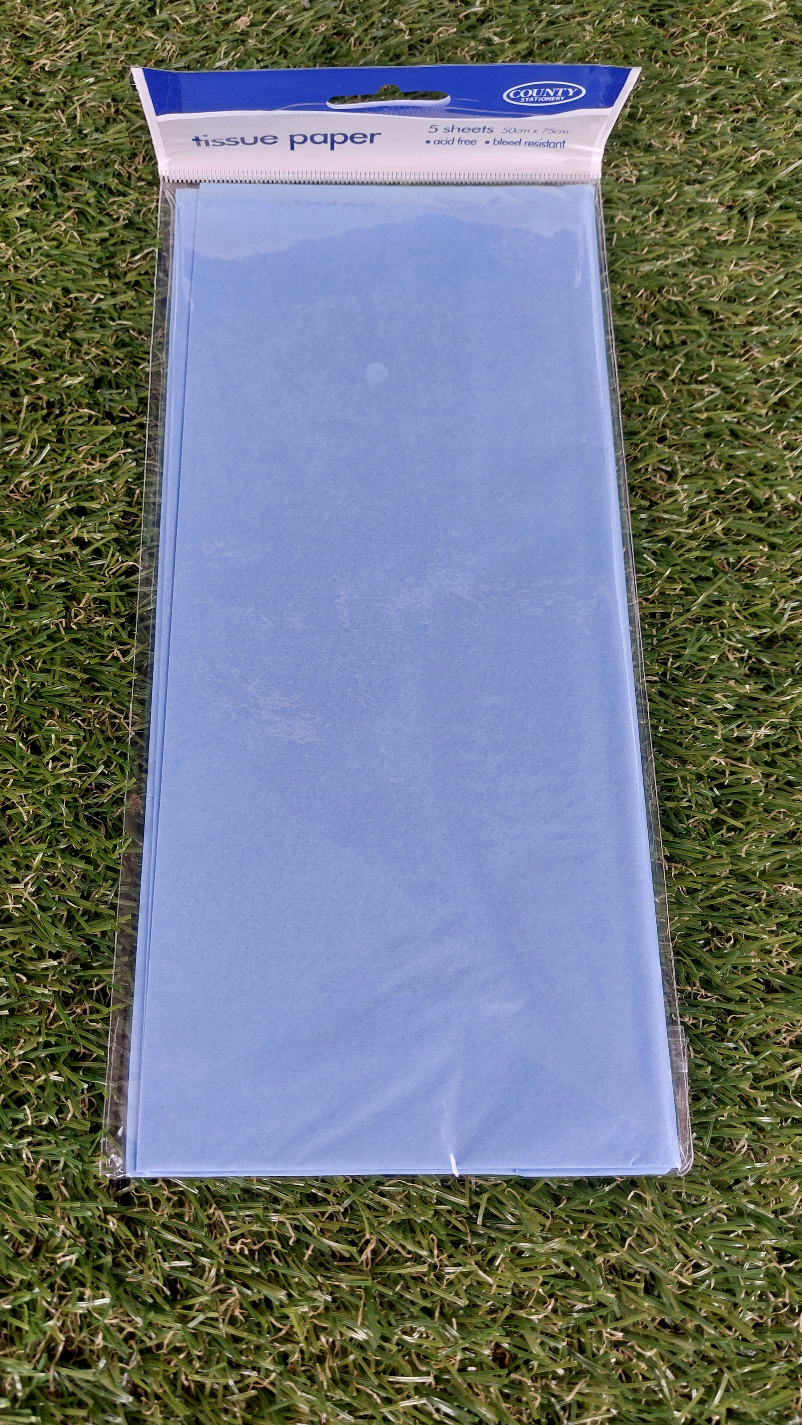Light Blue Tissue Paper