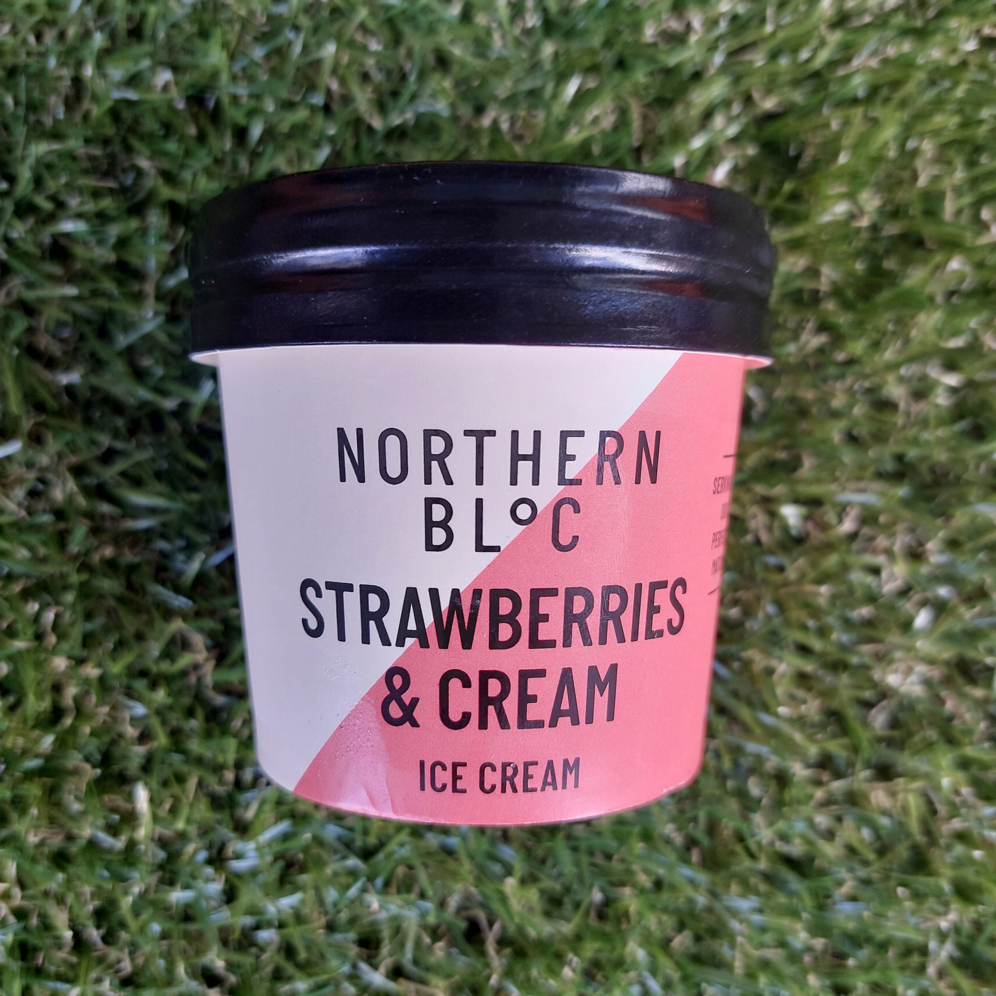 Northern Bloc Strawberries & Cream Ice Cream | Collection & Delivery*