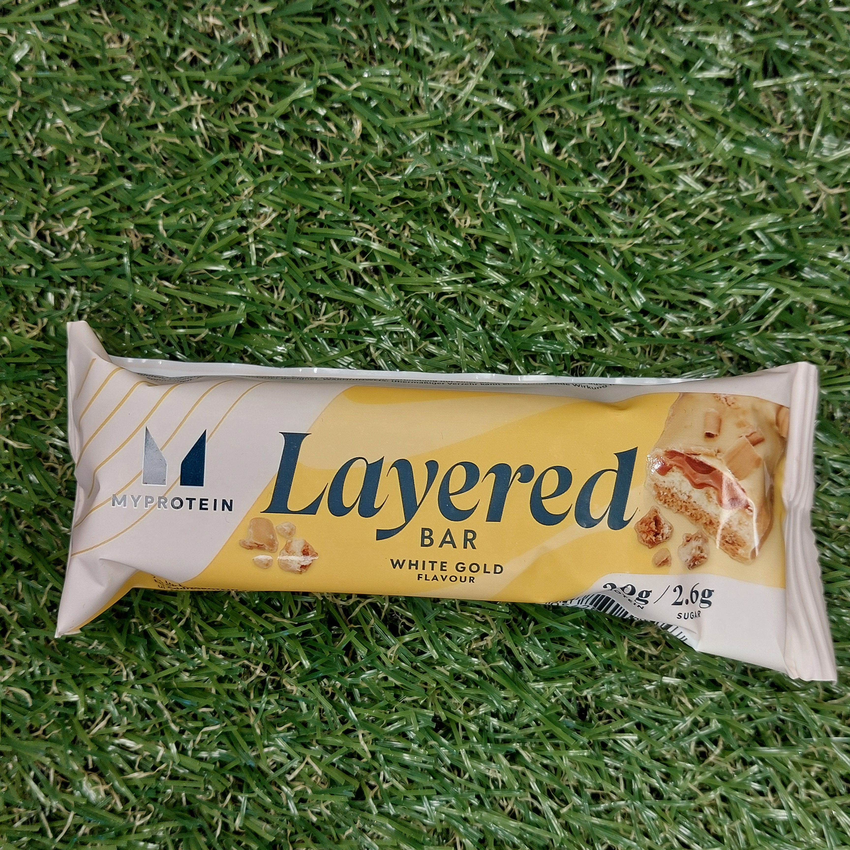 MYPROTEIN Layered Bar White Gold 20g Protein