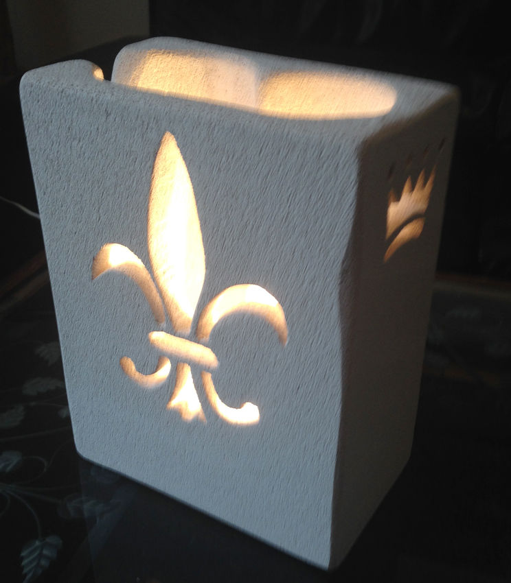 Miniature : Lampe poisson