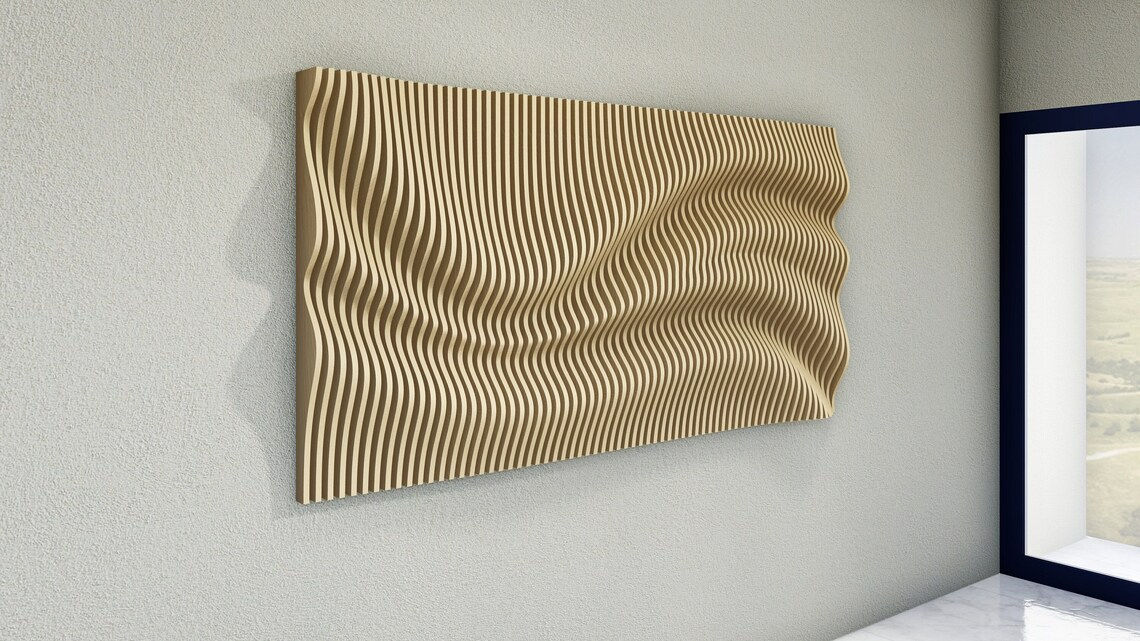 Curved Wood Sculpture