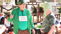 Gators Invade Tug's Brain Food Garden for the First Annual Swamp Stomp
