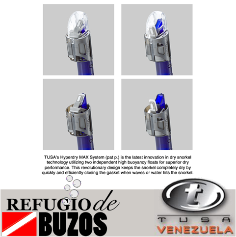 Miniatura: SNORKEL PLATINA II HYPERDRY SP-170