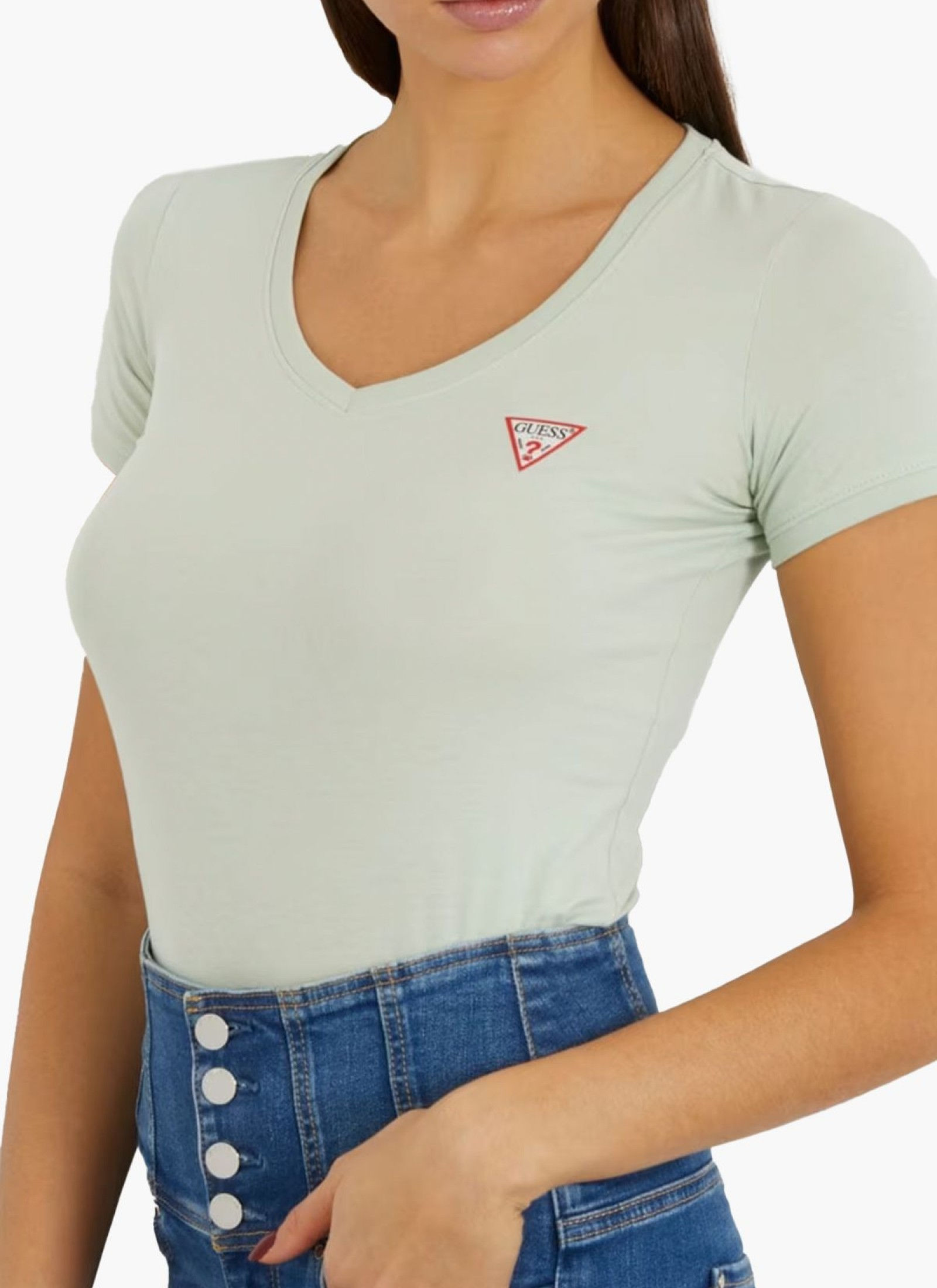 GUESS T-Shirt V Neck 