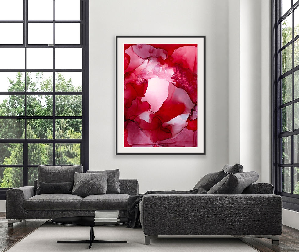 Majesty in Red, Prints only