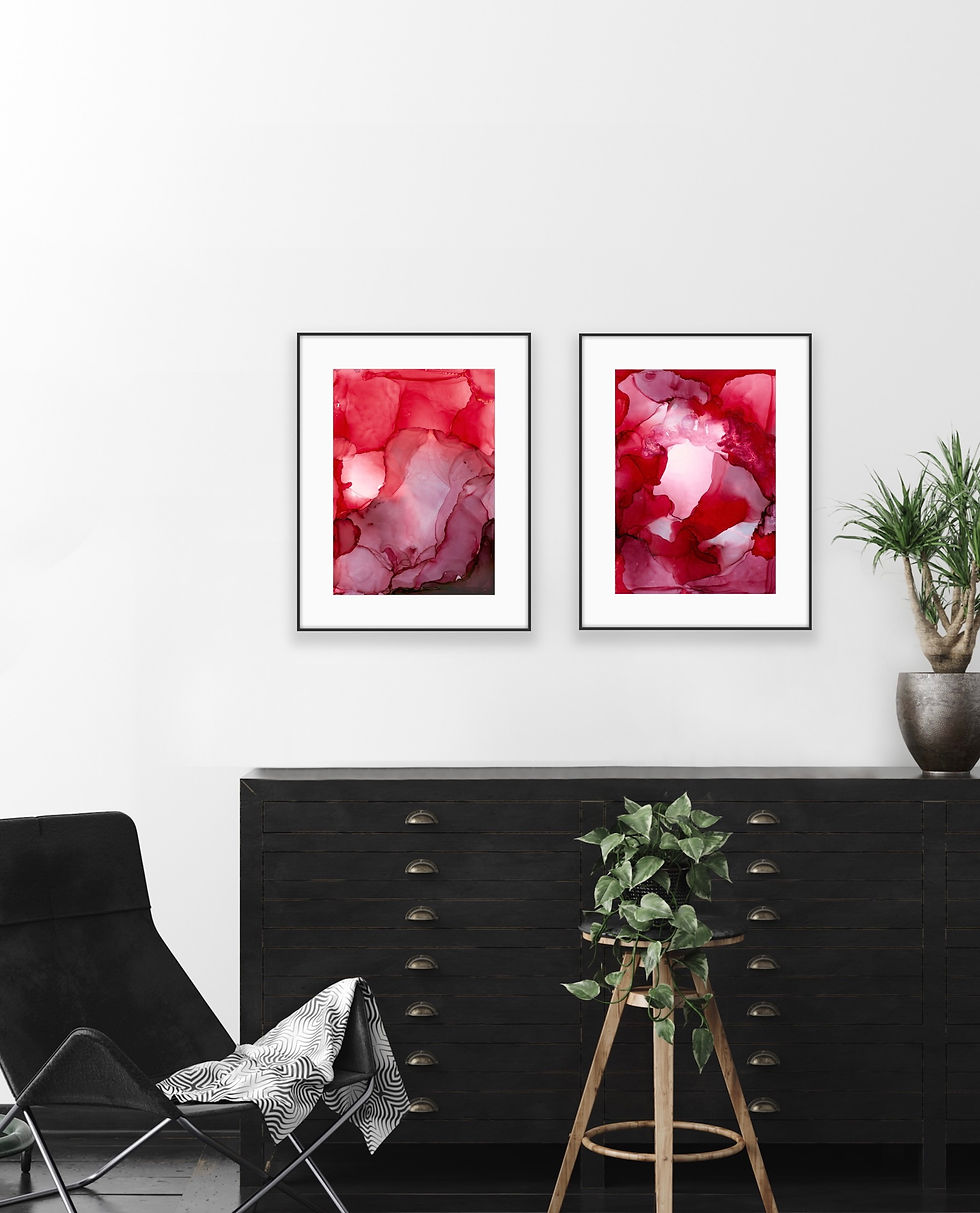 Thumbnail: Red Cosmo, Prints Only