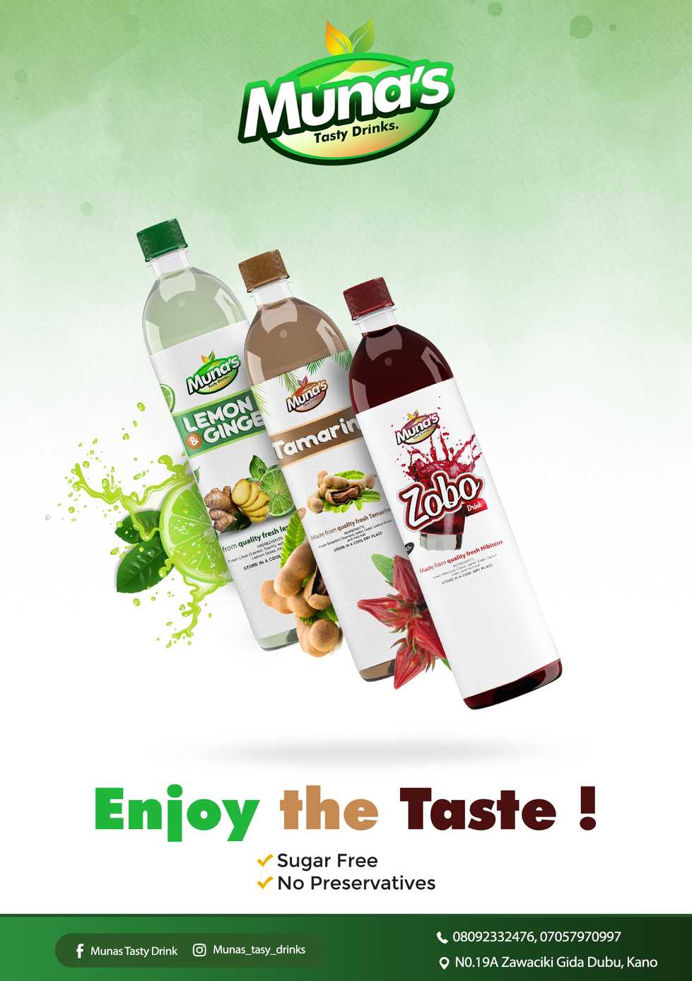 all the 3 products flyer