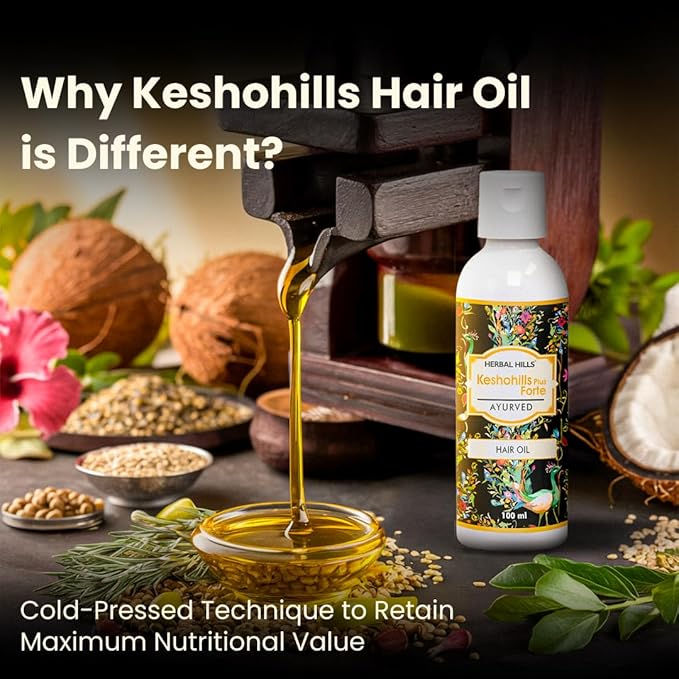 Thumbnail: Keshohills Plus Forte Ayurvedic Hair Oil
