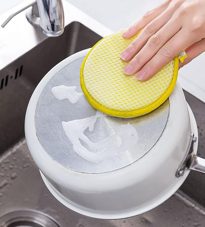 Thumbnail: 2-in-1 Dishwashing Scrub & Sponge