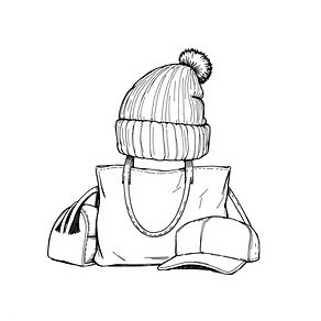 Beanie, Tote bags, Baseball hats.jpg