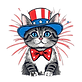 4th Of July Cat