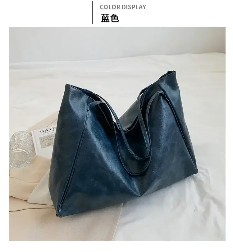 Thumbnail: Soft Leather Tote Bag