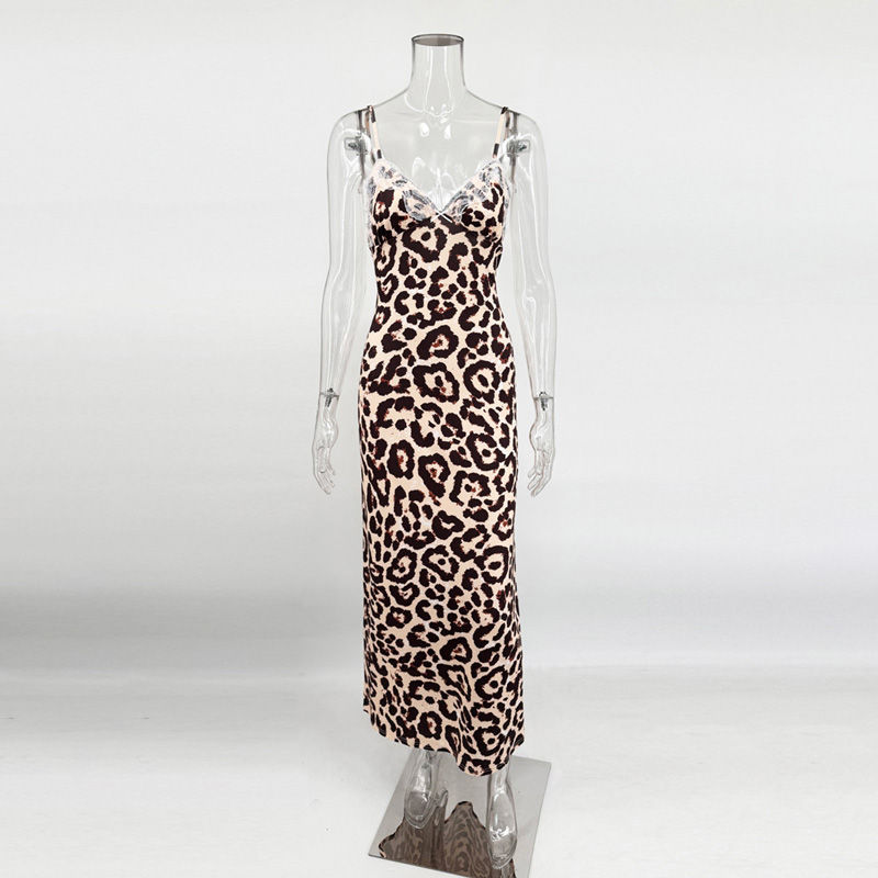 Thumbnail: Élodie Lace Backless Maxi Dress