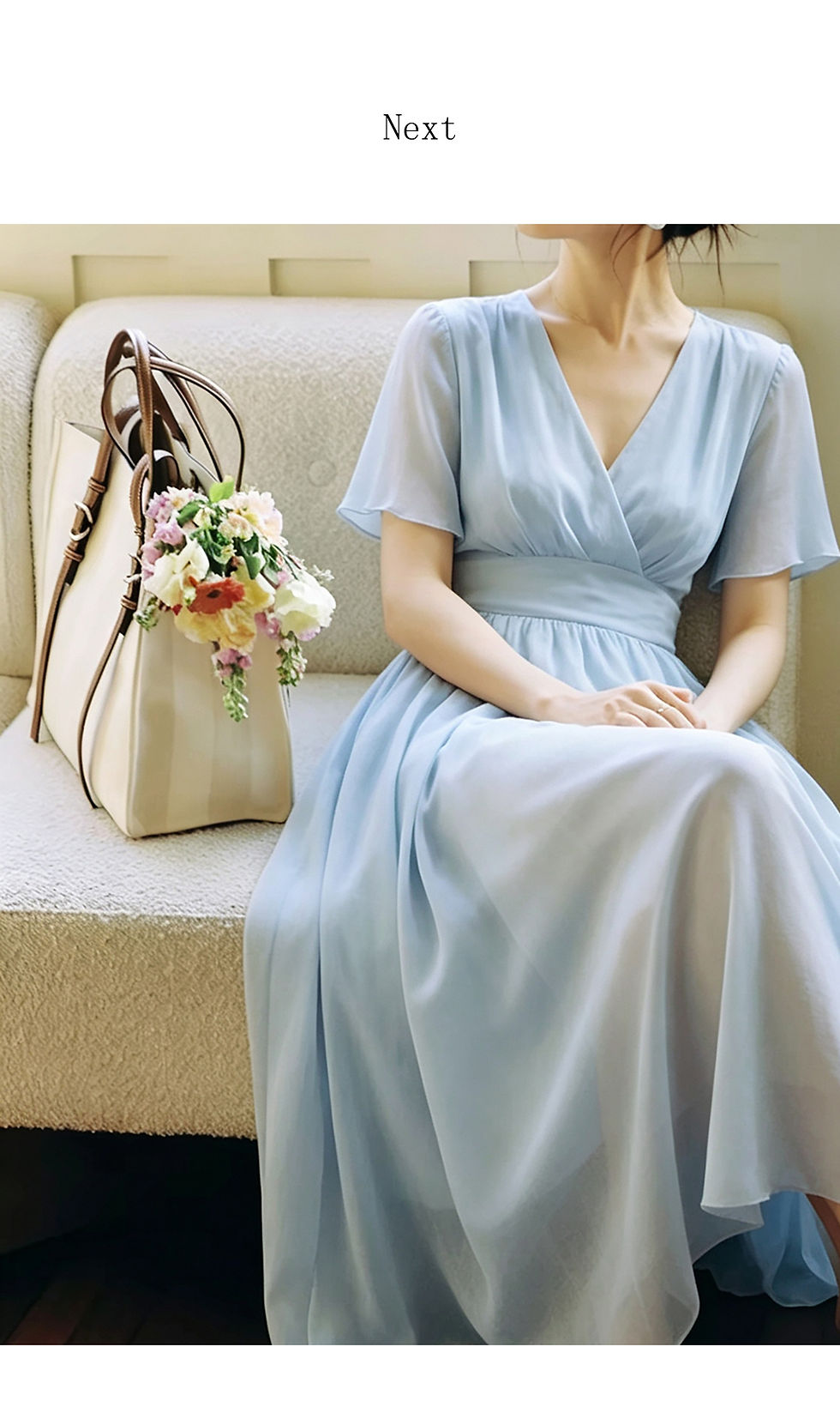 Thumbnail: Small Canvas Shoulder Handbag
