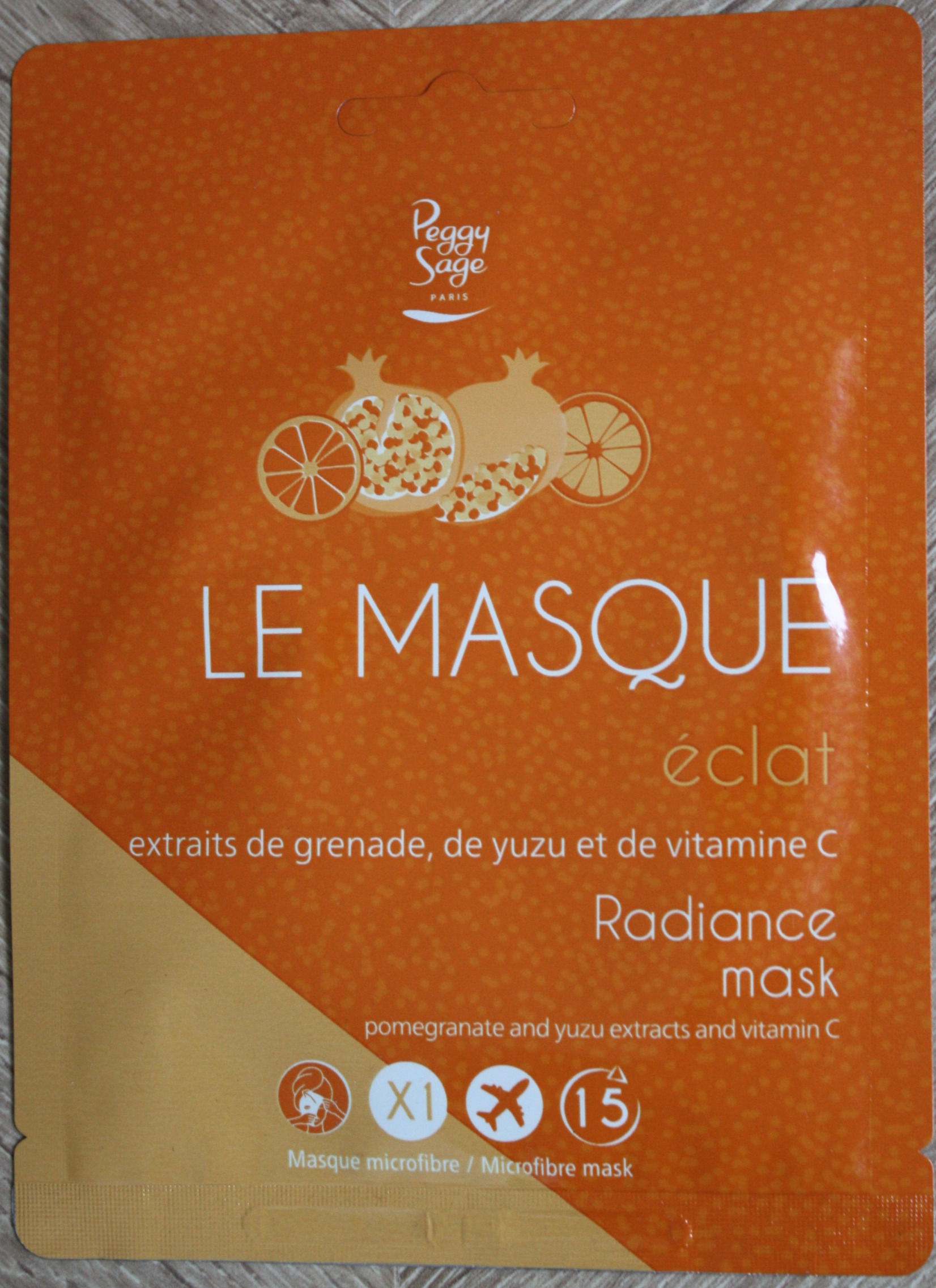 Masque tissu éclat
