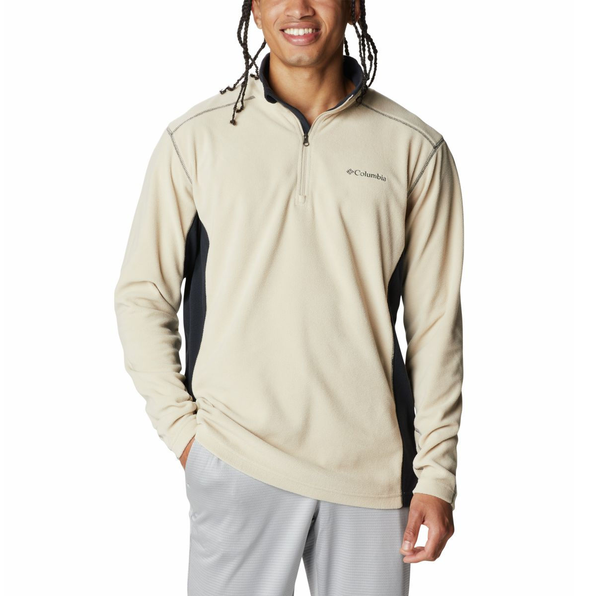 POLERA DE HOMBRE COLUMBIA KLAMATH RANGE HALF 1352471/WRJ