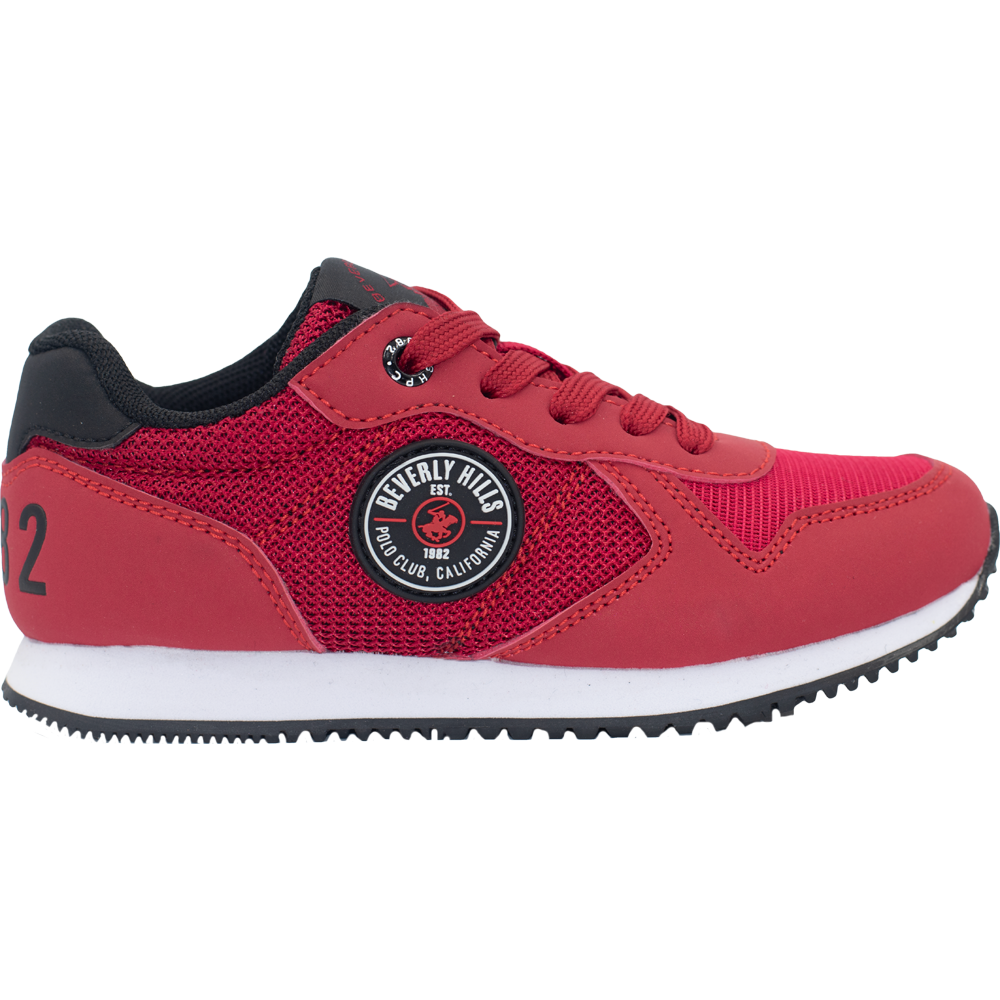 ZAPATILLA JR/NIÑO BH POLO CLUB NETO RD X8K