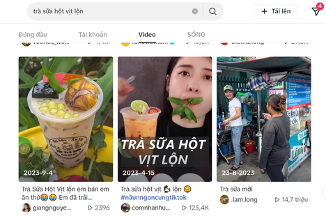 Đua nhau ăn thử trà sữa hột vịt lộn, người thích thú, kẻ rùng mình sợ hãi