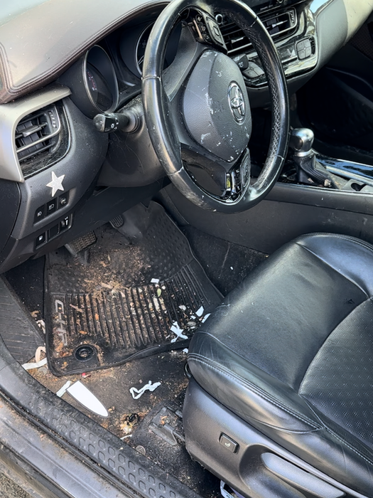 Toyota Interior Before Picture