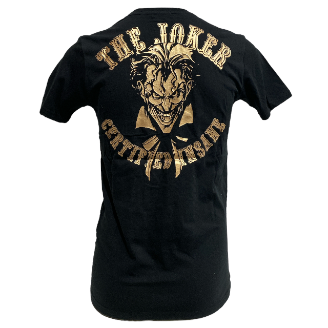 Joker  Certified Insane Mens T-Shirt