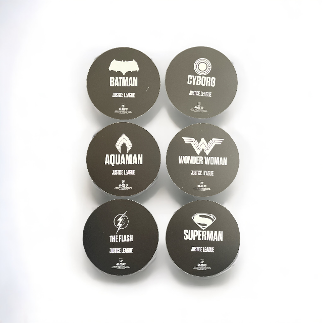 Thumbnail: Justice League Chibi Coaster Set