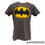 Thumbnail: Batman Charcoal Felt Traditional Logo men's t-shirt