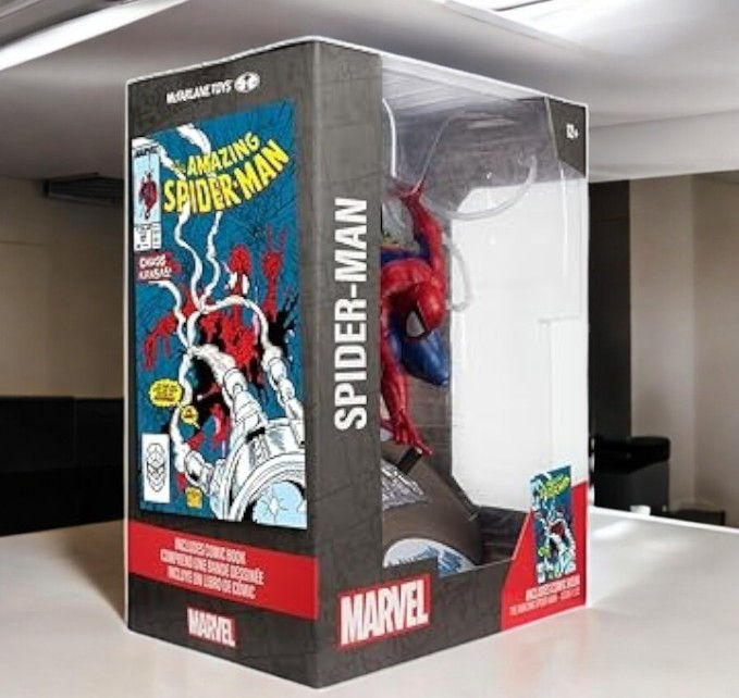 Thumbnail: Spider-Man 1:6th Scale Collectible with Scene & Comic (Based on The Amazing Spid
