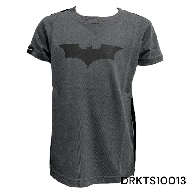 Batman with Black Dark Knight Logo Kids T-shirt