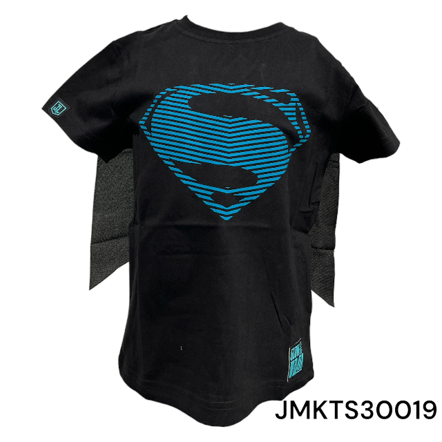 Thumbnail: Superman  Blue Glow In Dark Logo Kid's T-shirt