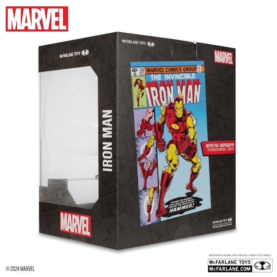 Thumbnail: Marvel Iron Man 1:10th Scale Collectible with Scene (The Invincible Iron Man #12