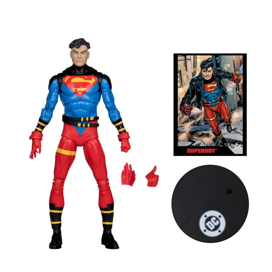 Thumbnail: McFarlane DC Direct Superboy w/comic (Return of Superman)