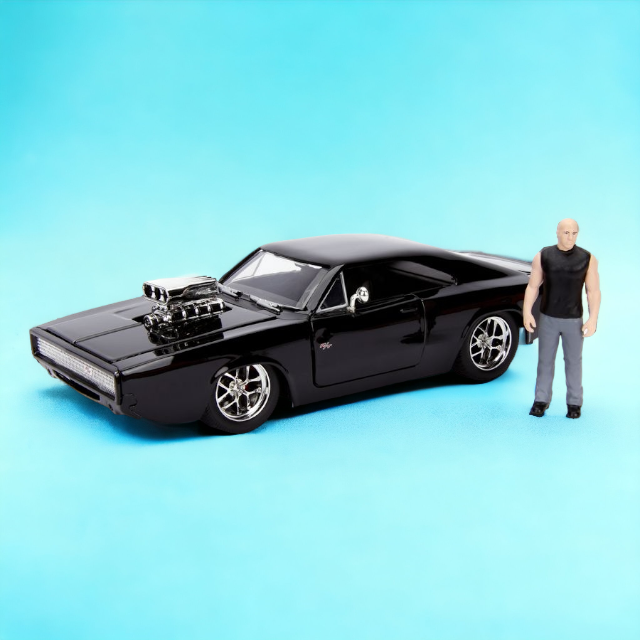 Thumbnail: 1970 Dodge Charger 1:24 with Dom Hollywood Ride