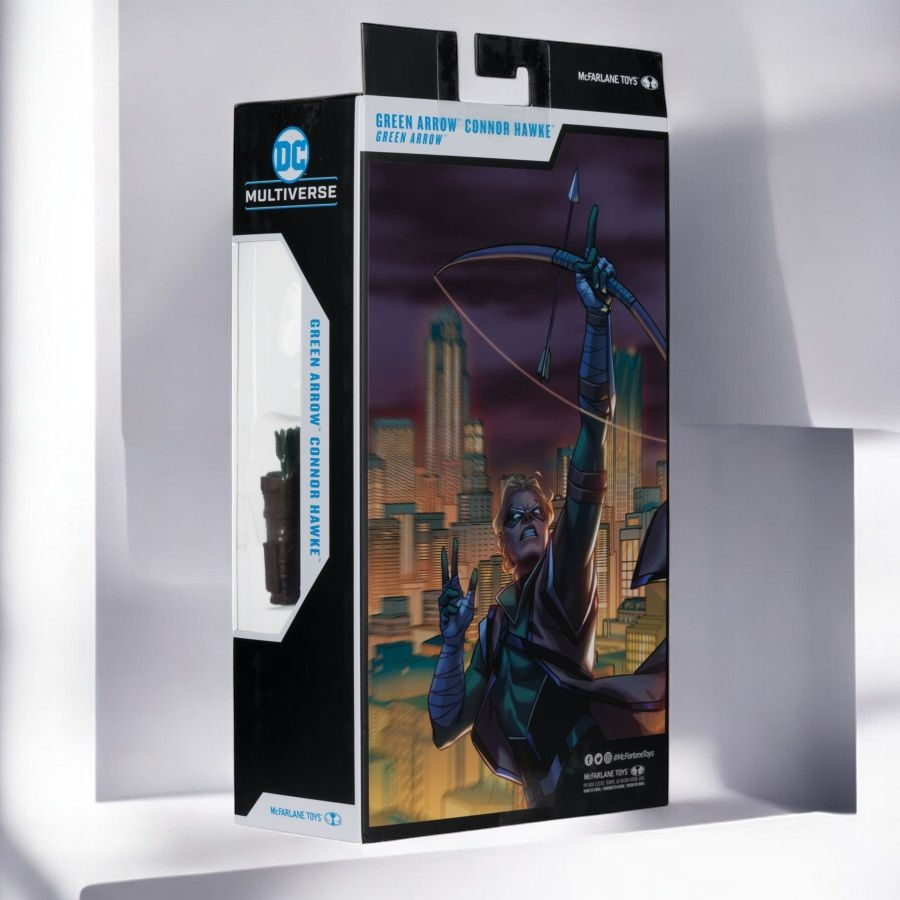 Thumbnail: McFarlane Green Arrow (Connor Hawke) Gold Label 7" Figure