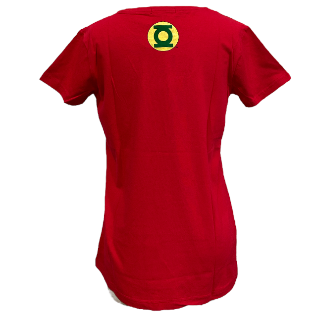 Thumbnail: Green Lantern Gold Traditional Logo Ladies T-shirt