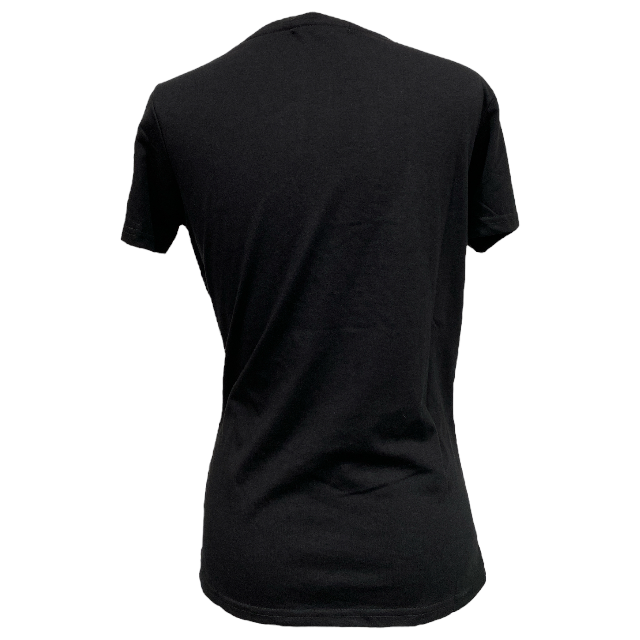 Thumbnail: Flash Black Traditional Logo Ladies T-shirt