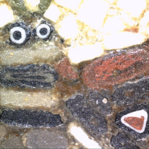 A superb plinth from The Victoria & Albert Museum: Micromosaic, malachite, lapis lazuli, marble and pierced gilt bronze, Rome, ca.1800, Giacomo Rafaelli.