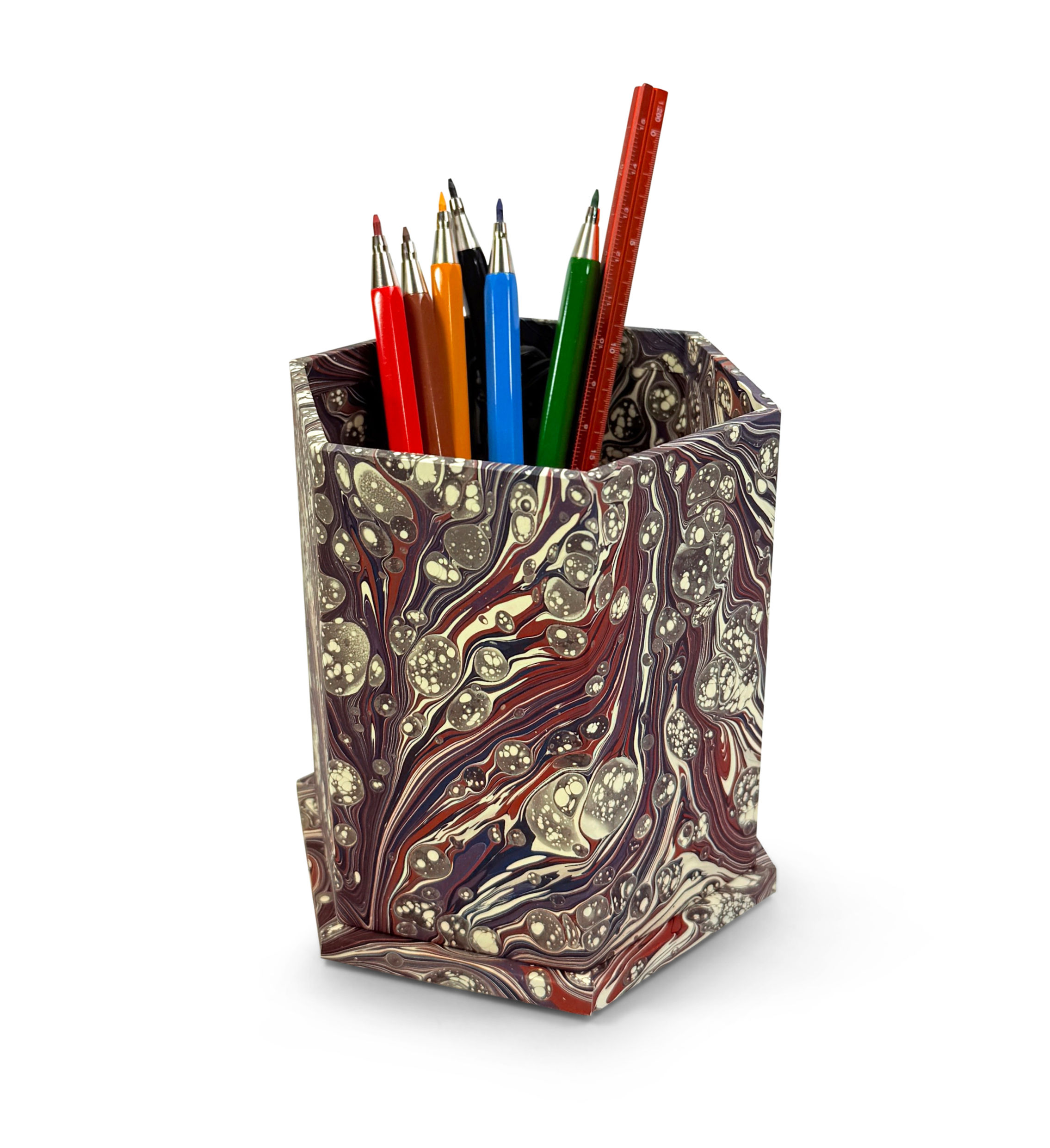 New Larger Hexagonal Pencil Cup