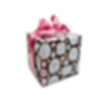Thumbnail: Intaglios on Chocolate, patterned paper gift wrap by Parvum Opus