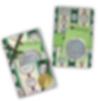 Notebook & Stickers Gift Set by Parvum Opus Carta