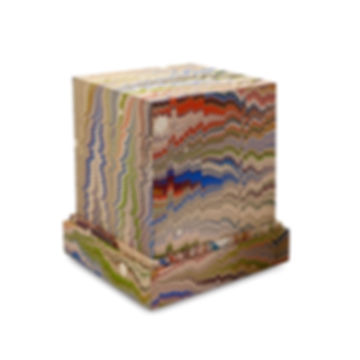 Large pedestal plinth by Parvum Opus